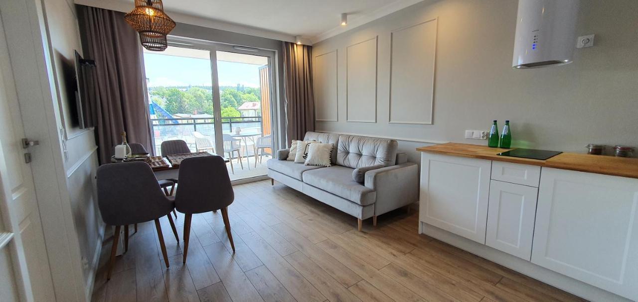 Holiday Home Bel Mare 205E Z Balkonem I Tarasem Międzyzdroje Zewnętrze zdjęcie